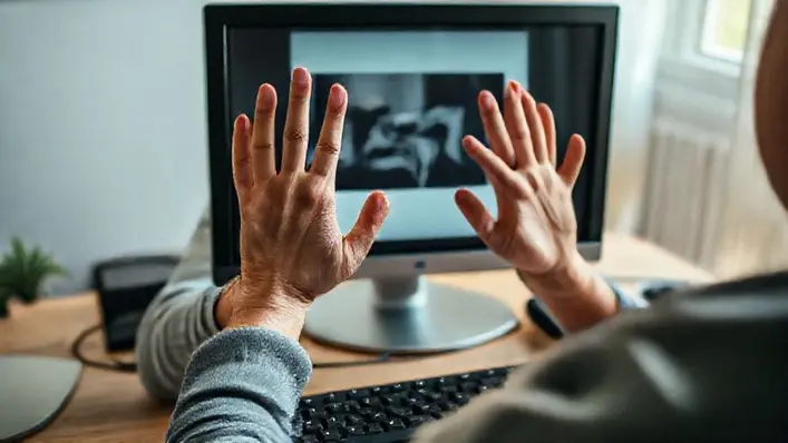 como desvirar a tela do pc